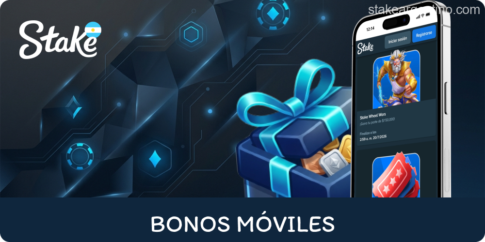 Ofertas exclusivas móviles de Stake