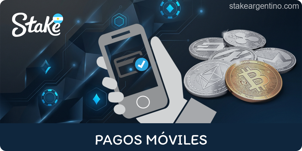Pagos digitales integrados en Stake