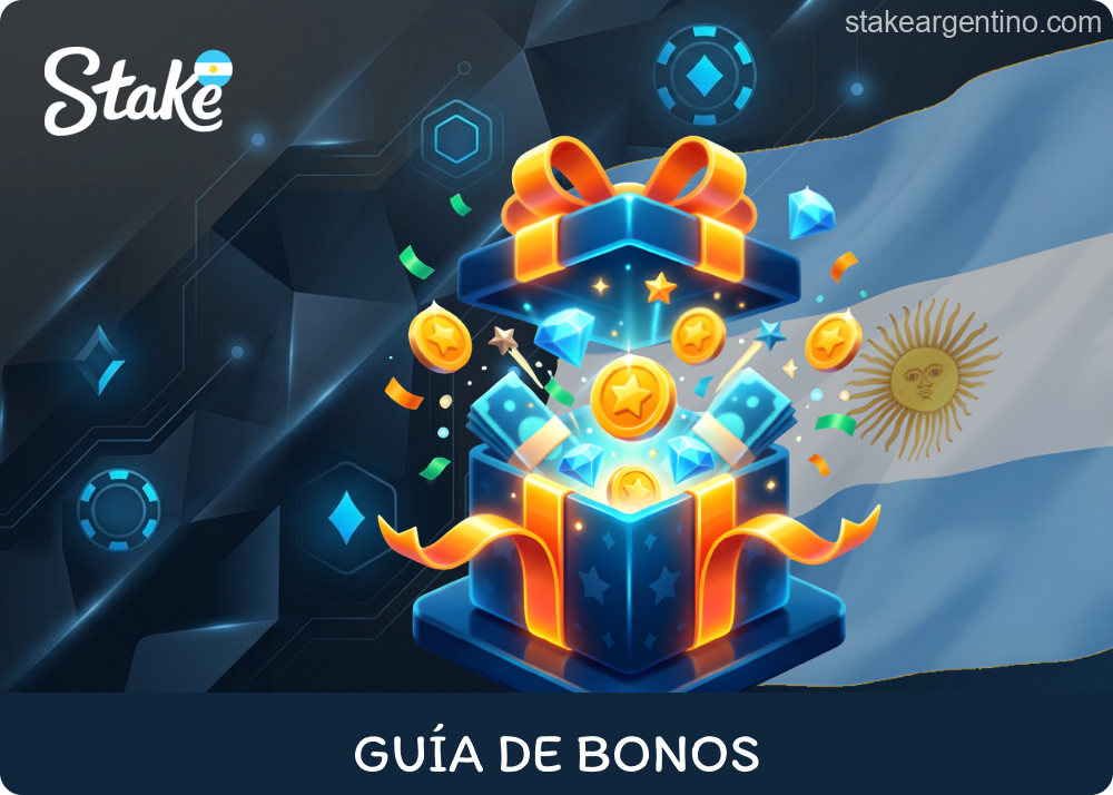 Recompensas y ventajas de Stake Argentina