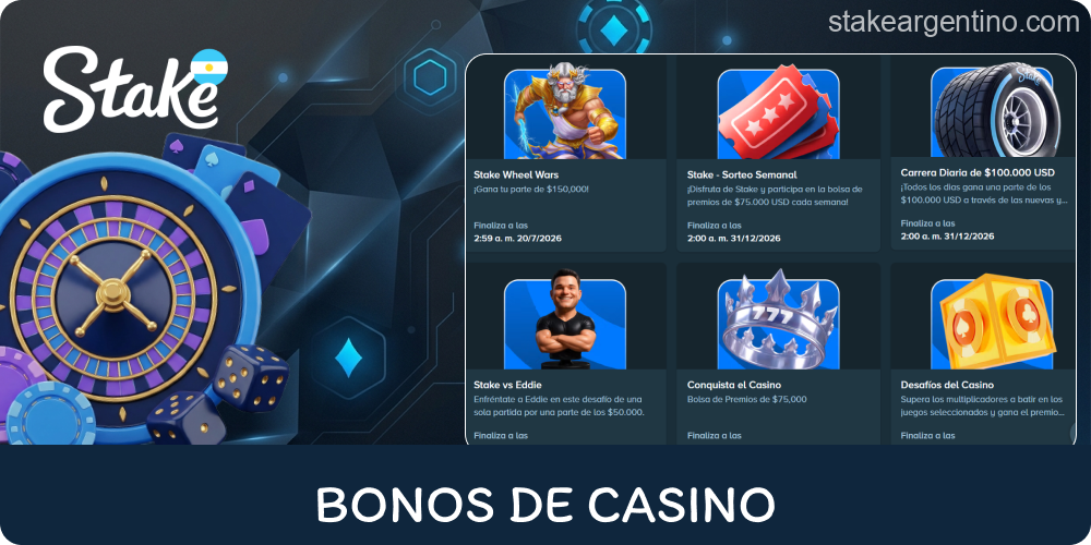 Beneficios exclusivos del casino Stake