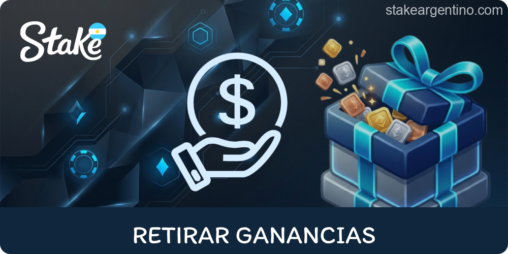 Cobro de ganancias promocionales Stake