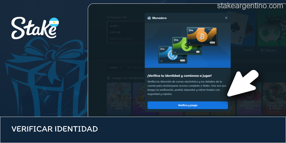 Validación documental para usar Stake