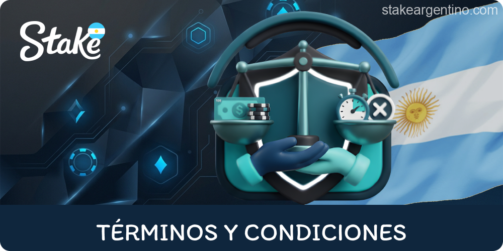 Políticas generales de uso Stake